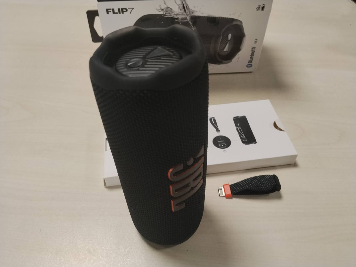 308618 - JBL Flip 7, Altoparlant Bluetooth pa tel portativ, i papërshkueshëm nga uji, i zi