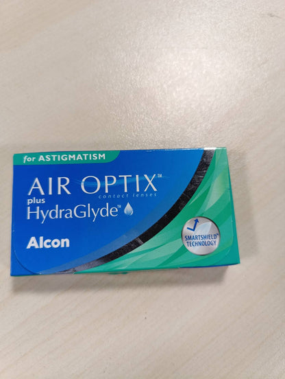 298320 - AIR OPTIX Lente Kontakti Mujore për Astigmatizëm, Pako me 3 copë, BC 8.7 mm, DIA 14.5 mm, CYL -0.75, AXIS 180
