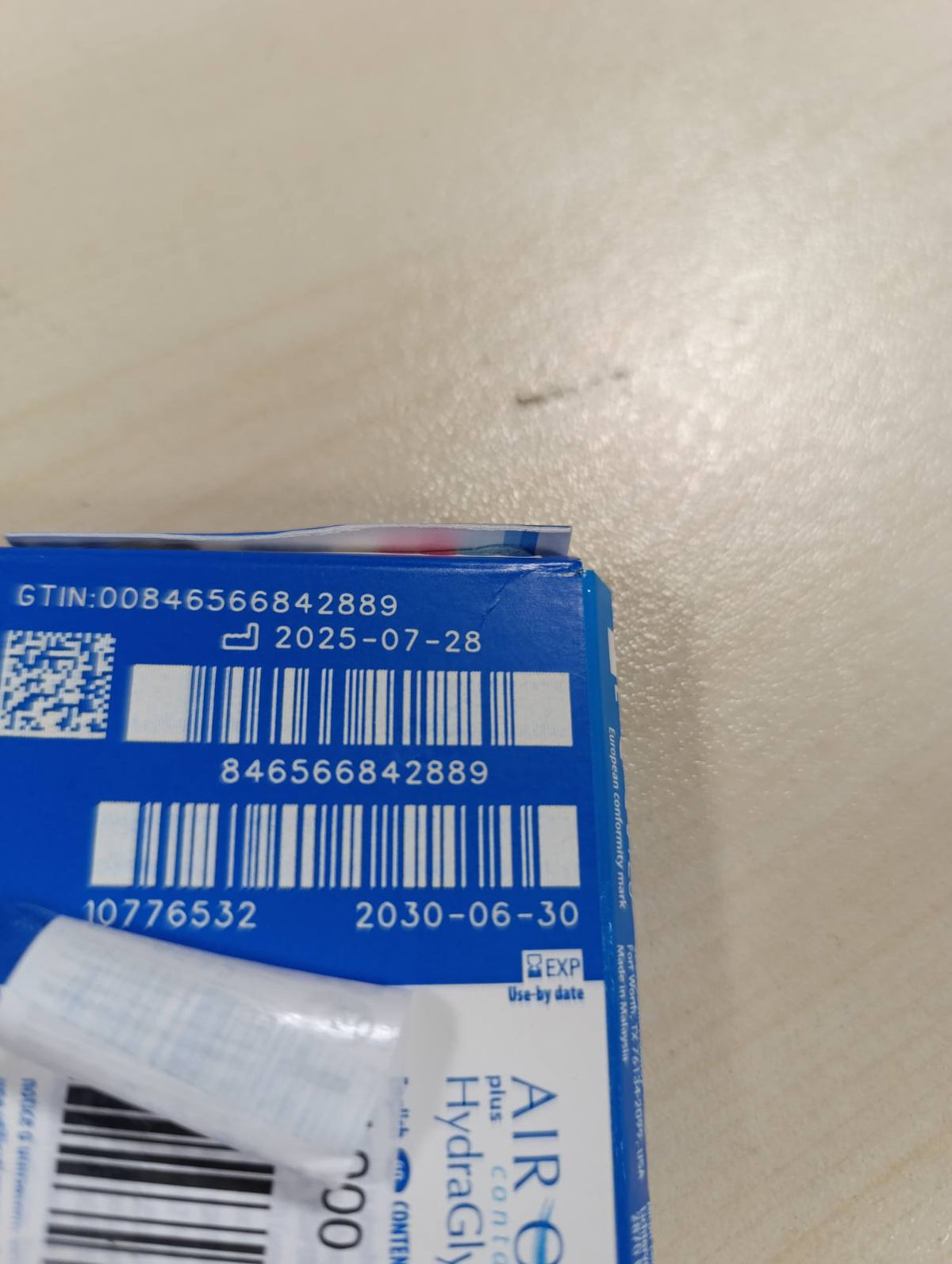 298523 - AIR OPTIX Lente kontakti mujore të buta | 3 njësi | BC 8.6 mm | DIA 14.2 mm | -3.50 dioptri
