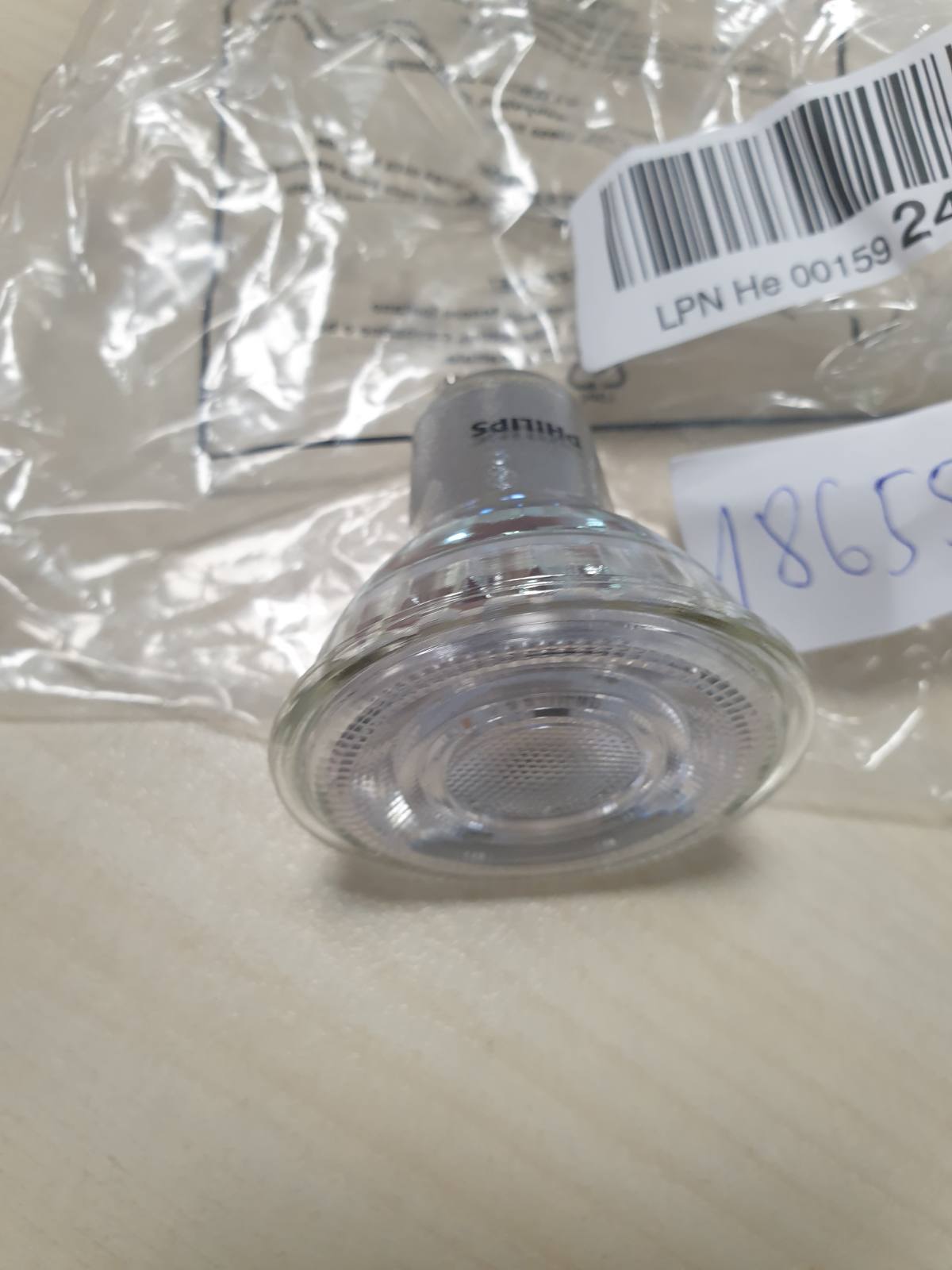 186558 - PHILIPS LED Classic GU10, Llambë LED reflektuese e errësueshme, dritë e bardhë e ngrohtë, kursim energjie, 80 W