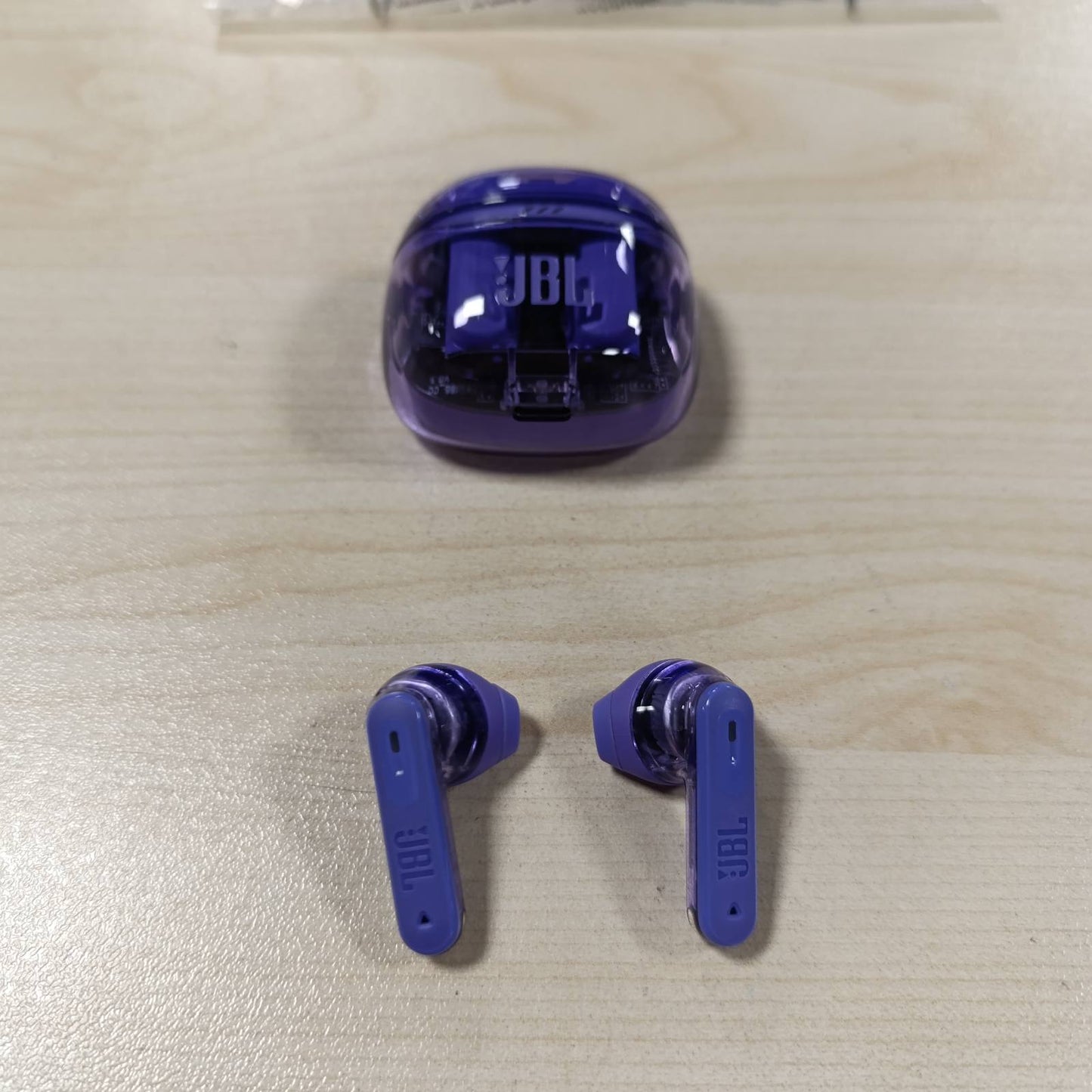 267871 - JBL TUNE FLEX GHOST 2, Kufje Bluetooth, Anulim Zhurmash, Koha Riprodhimi 48 orë, IP54, Purple Ghost