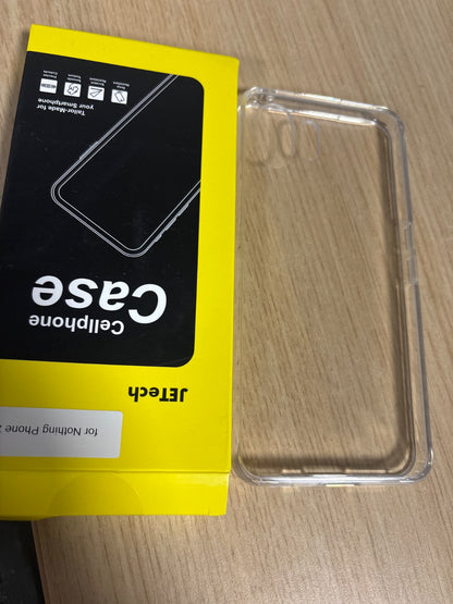 267111 - JETech Mbrojtëse për Telefonin 2, Mbrojtëse Transparente, e papërshkueshme nga gërvishtjet