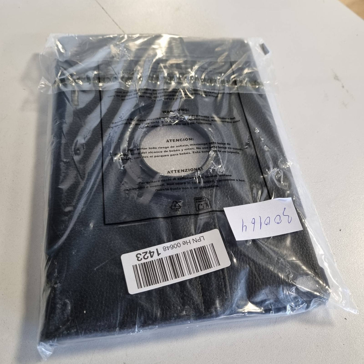 300164 - TECHDEALSUK Mbrojtëse për iPad 5th Generation 9.7 2017, prej lëkure PU me rrotullim 360°, e zezë për iPad 5th