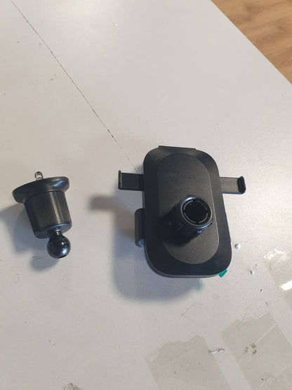 277212 - GRIFEMA Mbajtëse telefoni për ventilim në makinë me mbyllje automatike, rrotullim 360°, për telefona 4.7-7 inç