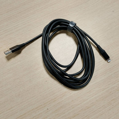 320428 - AMAZON BASICS Kabllo Karikimi USB-A në Lightning, MFi i çertifikuar, për Apple iPhone 14 13 12 11 X Xs Pro, Pro Max, Plus, iPad, 3 m, i zi