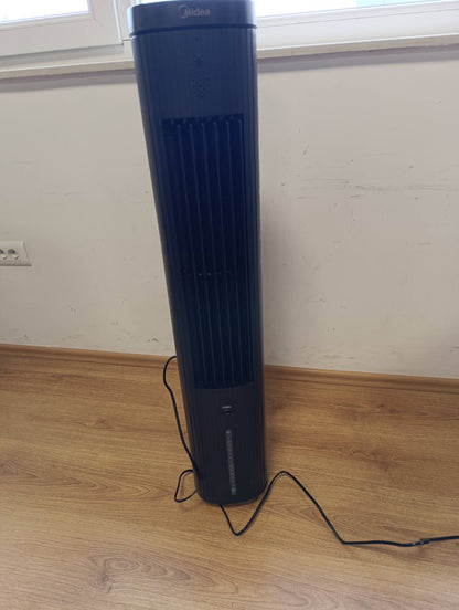 312501 - Midea Ftohës ajri MAC25JRB, rezervuar uji 5L, rrotullues 75 gradë, i zi