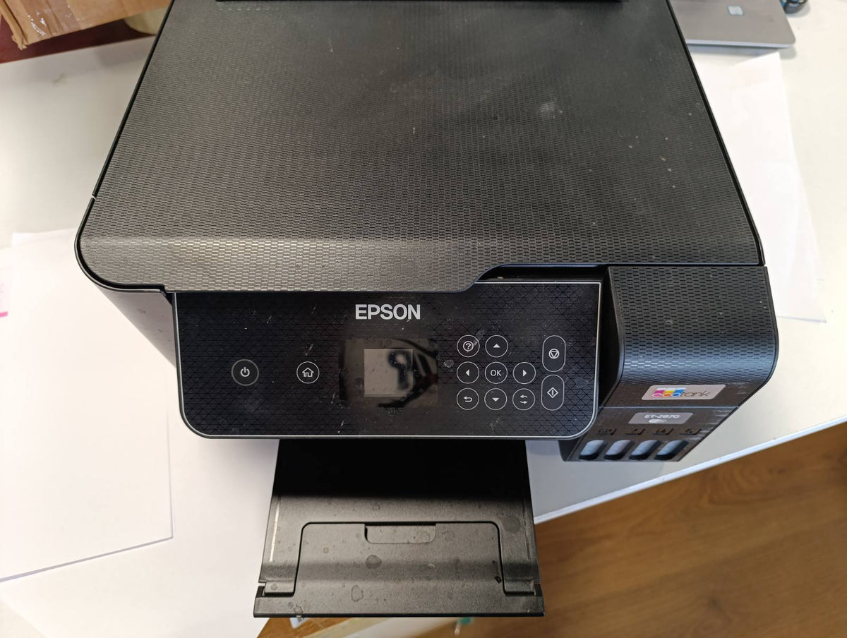 305018 - EPSON ECOTANK ET-2870 PRINTER ME DEPOZITË BOJE, WIFI, A4, PRINTIM, FOTOKOPJIM, SKANIM, EKRAN LCD 3.7 CM, PËRFSHIHET BOJË DERI NË 3 VJET