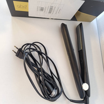 320863 - GHD GOLD DREJTUES PROFESIONAL FLOKËSH: Stilim të Lëmuar dhe të Valëzuar, Teknologji Dy-Zonëshe, Sensorë Termikë, Kordon Rrotullues 2.7 m
