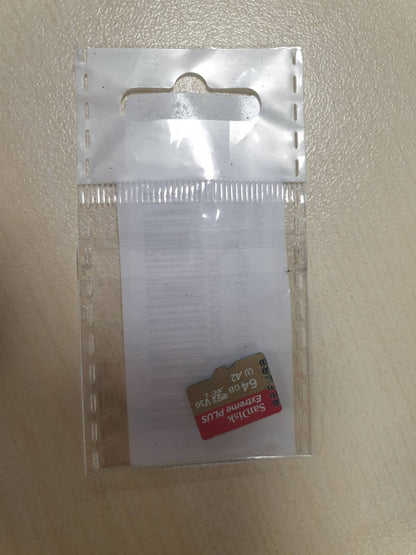 267039 - SANDISK Kartë memorieje Extreme Plus 64GB MicroSDXC + adaptor SD deri në 100MB/s, Klasa 10, U3, V30, A1 (e rinovuar)