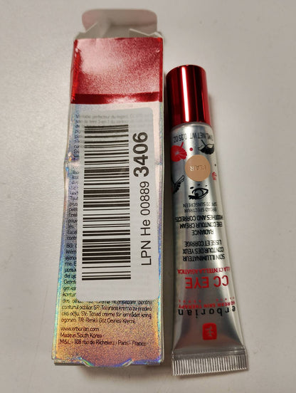 300736 - KREM PËR SYTË ERBORIAN CC, KREM ME NGJYRË, SPF 20, 10 ML