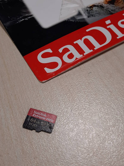 276776 - SANDISK Kartë Memorie Extreme Pro 64 GB microSDXC + Adaptor SD, Performancë e Lartë A2, 170 MB/s, Klasa 10, UHS-I, U3, V30