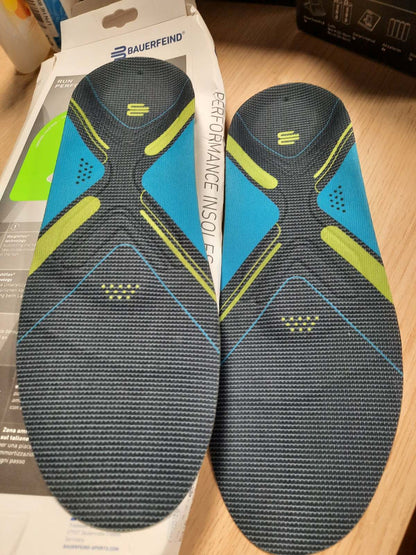 298087 - BAUERFEIND Shtroja sportive për këpucë vrapimi "Run Performance Insoles", 1 palë