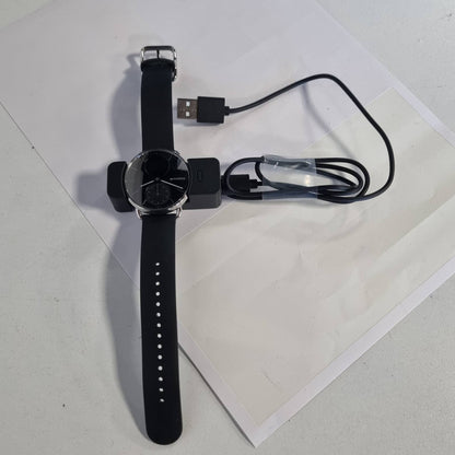 298941 - WITHINGS ScanWatch 2 – Orë inteligjente shëndetësore 38 mm për burra dhe gra, EKG, SpO2, Temperaturë, Gjurmues gjumi, Shëndeti i frymëmarrjes, Rezistente ndaj ujit, Jetëgjatësi baterie 35-ditore, Android dhe iOS, E zezë