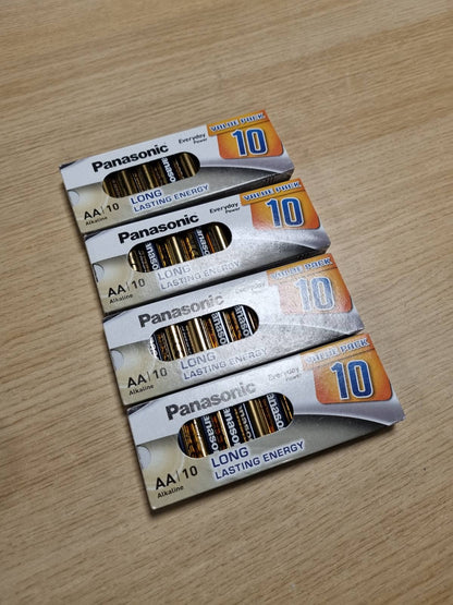 273791 - PANASONIC - Bateri alkaline AA Everyday Power, pako me 40 bateri, Mignon/LR6, paketim pa plastikë