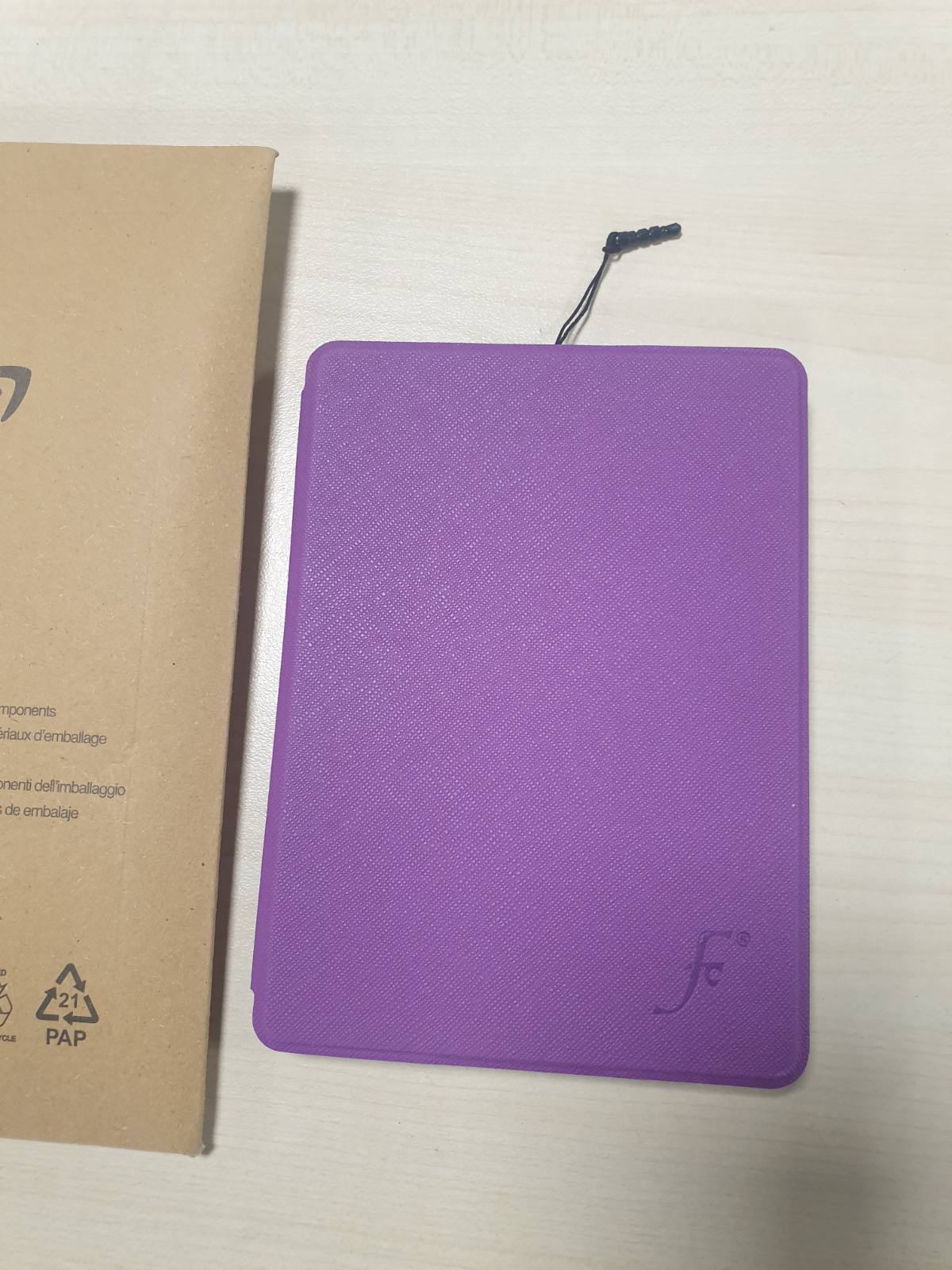 267241 - FOREFRONT CASES Kutia për Kobo Aura Edition 2 (N236-2016), e Hollë dhe e Lehtë, Vjollcë, Funksion Gjumë/Zgjim