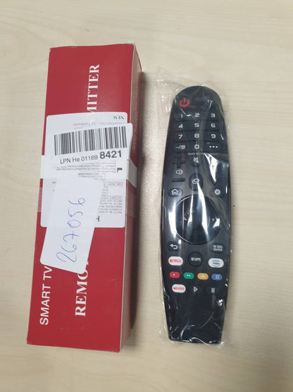 267056 - Telekomandë universale për televizorë LG, zëvendësuese për LG AN-MR20GA/19BA/18BA/650A, ergonomike për LG HD, LCD, LED, HDTV, OLED (PA funksion zëri dhe PA funksion treguesi)