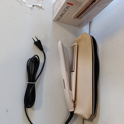 275144 - REMINGTON Pjastër flokësh PROluxe S9100, teknologjia OPTIheat, ekran LCD, 150-230°C, veshje qeramike Ultimate Glide