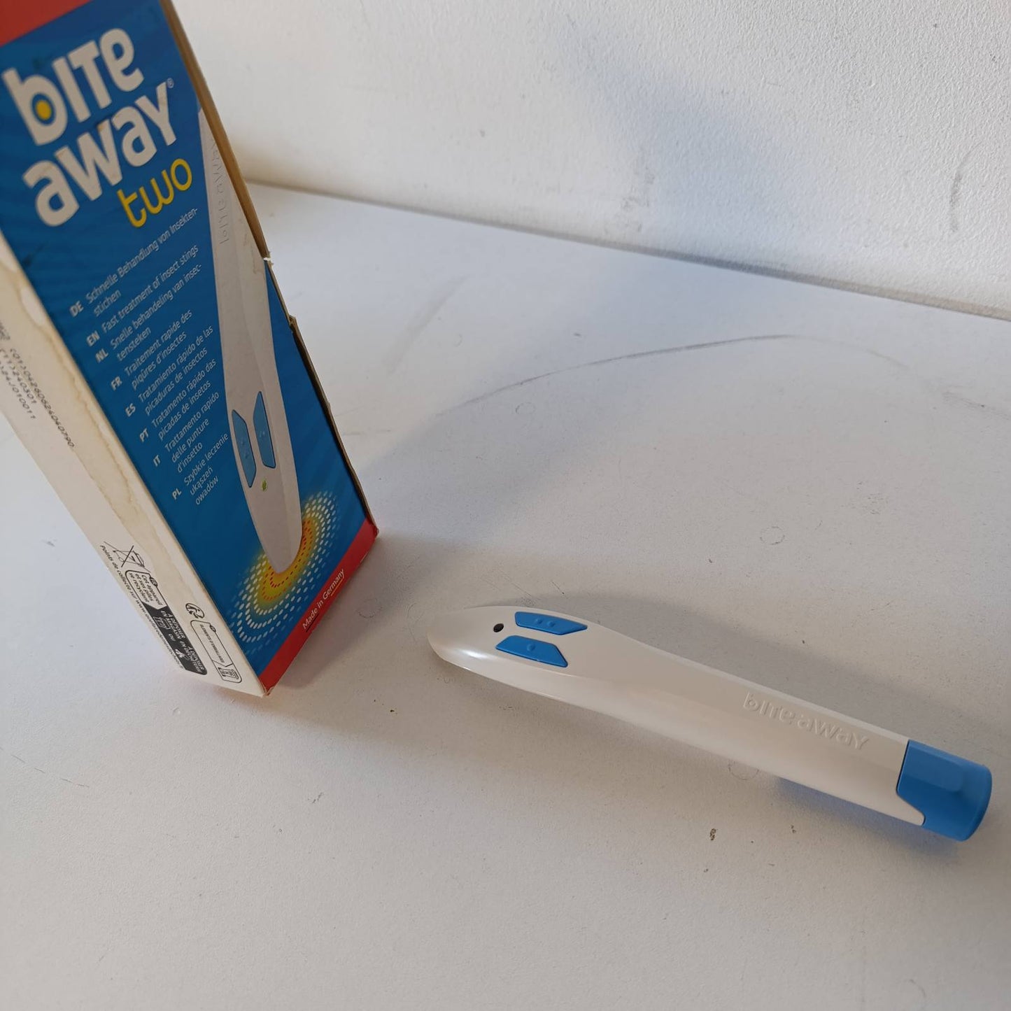 275491 - BITE AWAY Bite Away Two, shërues elektronik i pickimeve të mushkonjave, deri në 300 aplikime, stilolaps me nxehtësi