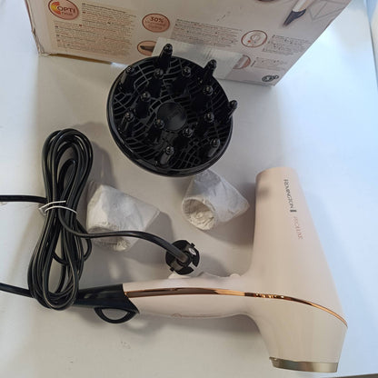 293063 - REMINGTON Tharëse flokësh Professional Jonike PROluxe, 2400W, 150 km/orë, 3 aksesorë stilimi, teknologji OPTIheat, motor AC i qëndrueshëm, AC9140