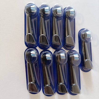 292331 - ORAL-B Koka Furçash Zëvendësuese iO Ultimate Clean, ORIGJINALE për Furçat Elektrike të Dhëmbëve Oral-B iO, për Pastrim të Thellë të Avancuar, Të Zeza, 9 copë