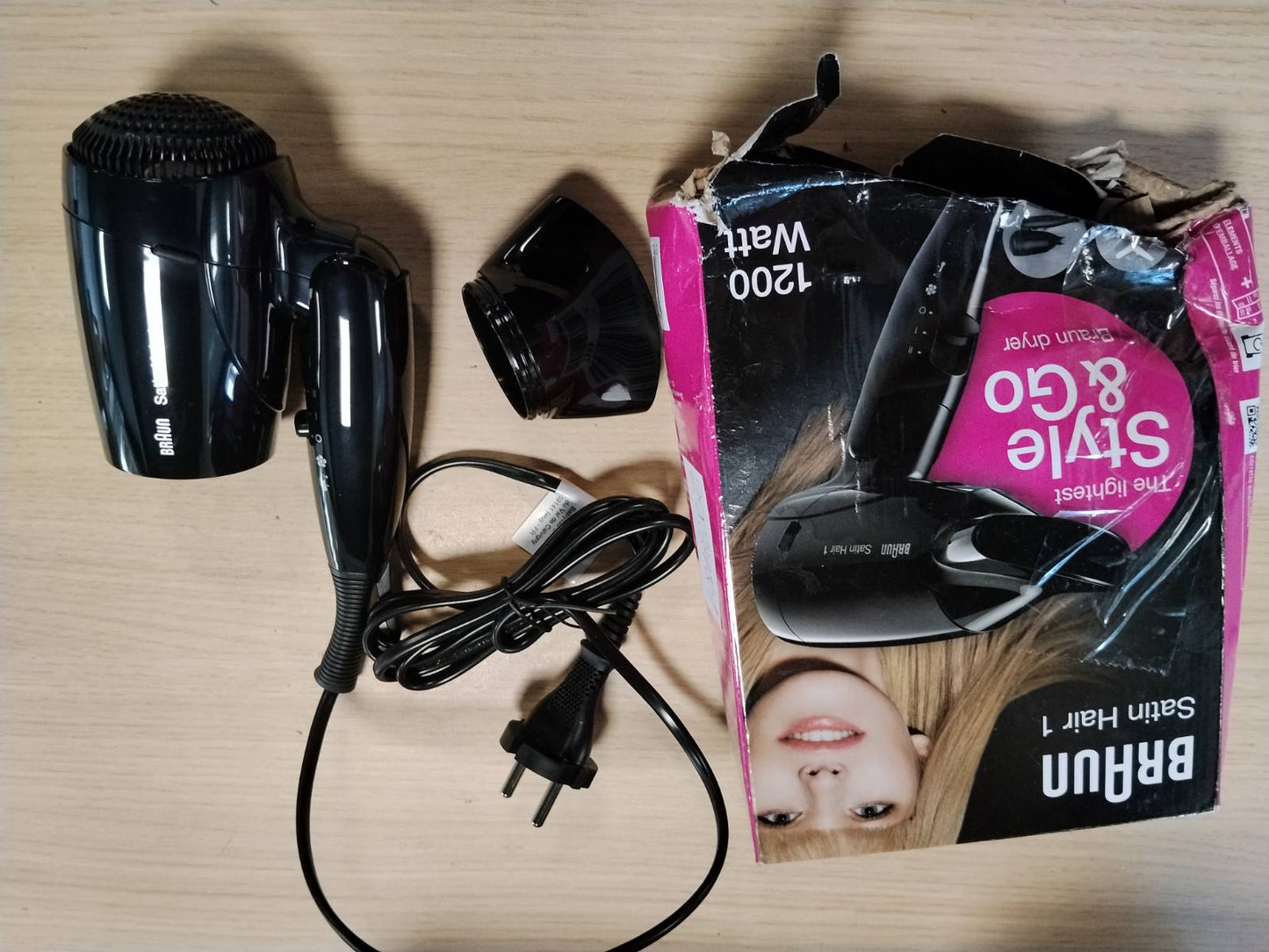 293781 - BRAUN Tharëse flokësh HD 130 për flokë saten