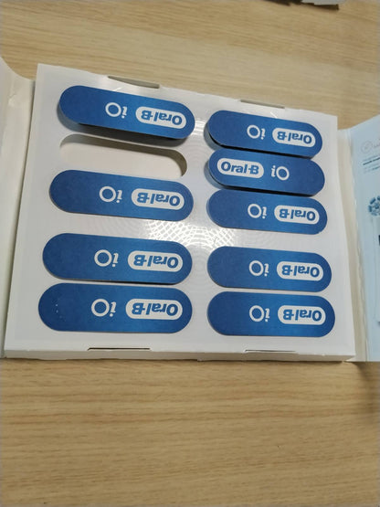 292328 - ORAL-B Koka Furçash Zëvendësuese iO Ultimate Clean, ORIGJINALE për Furçat Elektrike të Dhëmbëve Oral-B iO, për Pastrim të Thellë të Avancuar, Të Zeza, 10 copë