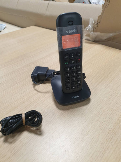 296008 - VTECH Telefon pa tel DECT, Bllokim thirrjesh, Jetëgjatësi baterie 13-orëshe, Ekran me ndriçim, Pa duar | CS900