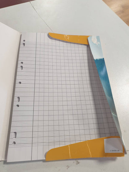 274692 - KUTIA E KOPJIMIT ME DY ANË E PERFORUAR CLAIREFONTAINE 4729C PËR PERSONAT ME SHIKIM TË KUFIZUAR - A4 21X29.7 CM - 96 FAQE, RRJETË E ZEZË E MADHE 2.5 MM, E ZMADHUAR 10/10 - 90 G LETËR E BARDHË - KUTI E RIPËRDORSHME