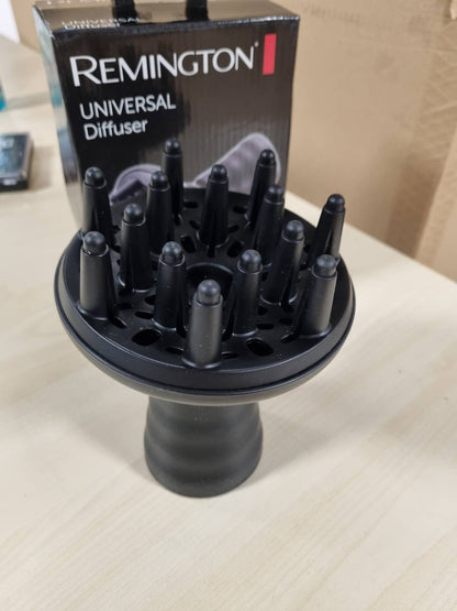 301228 - REMINGTON Difuzues Universal për Tharëse Flokësh - Grykë me adaptor silikoni (i pajtueshëm me pothuajse të gjitha tharëset e flokëve, për flokë kaçurrela/onde pa kaçurrela) D52DU