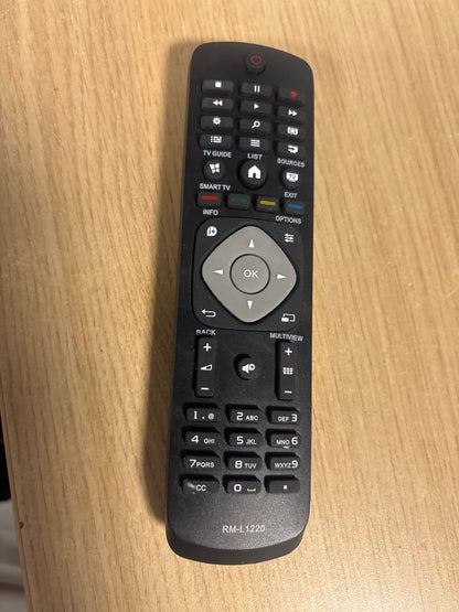 320566 - FOXRMT Telekomanda zëvendësuese për televizorin Philips, funksionon me telekomandat universale 4K UHD HDR (jo për televizorët Ambilight)