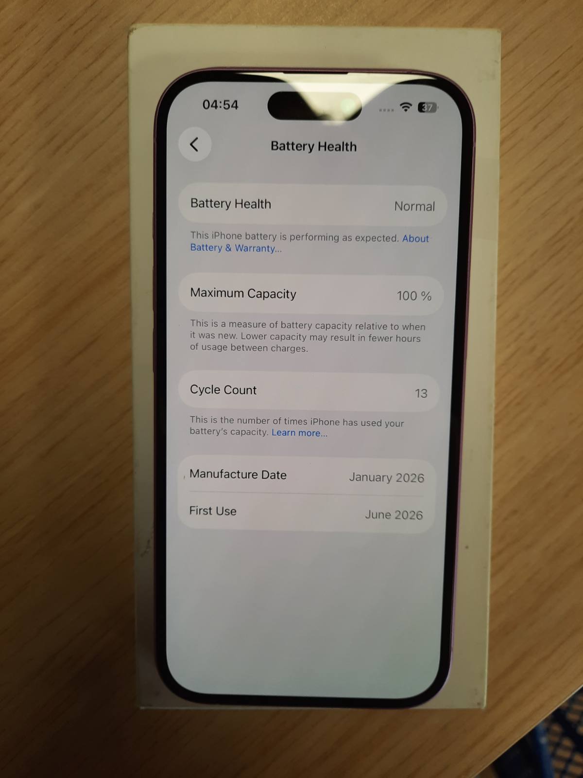 308481 - APPLE iPhone 16 128GB, telefon 5G, çip A18, fuqizim i vërtetë i baterisë, funksionon me AirPods, rose gold