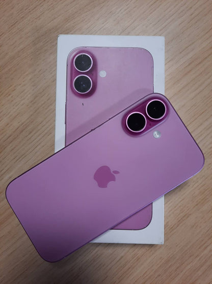 308481 - APPLE iPhone 16 128GB, telefon 5G, çip A18, fuqizim i vërtetë i baterisë, funksionon me AirPods, rose gold