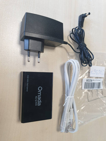 276967 - TP-LINK Injektor PoE Gigabit TL-POE150S 802.3af, Zbulon automatikisht deri në 15.4 W, Diapazon deri në 100 m