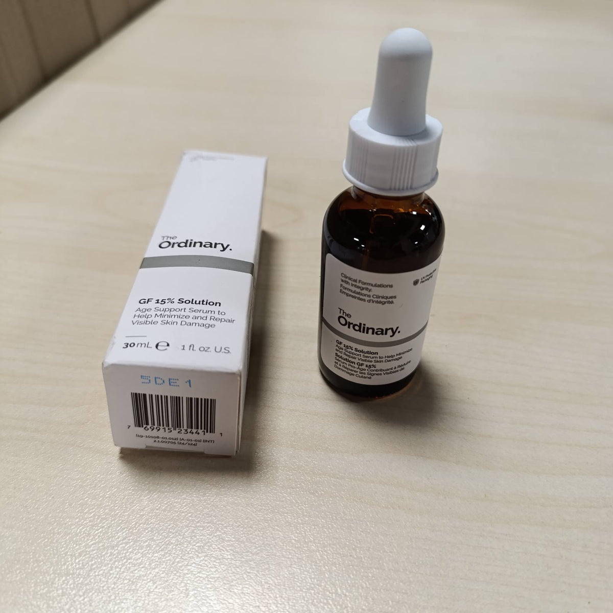 316682 - GF Tretësira e zakonshme 15%, 30 ml, formulë kundër plakjes për lëkurë të dukshme dhe riparim të rrudhave