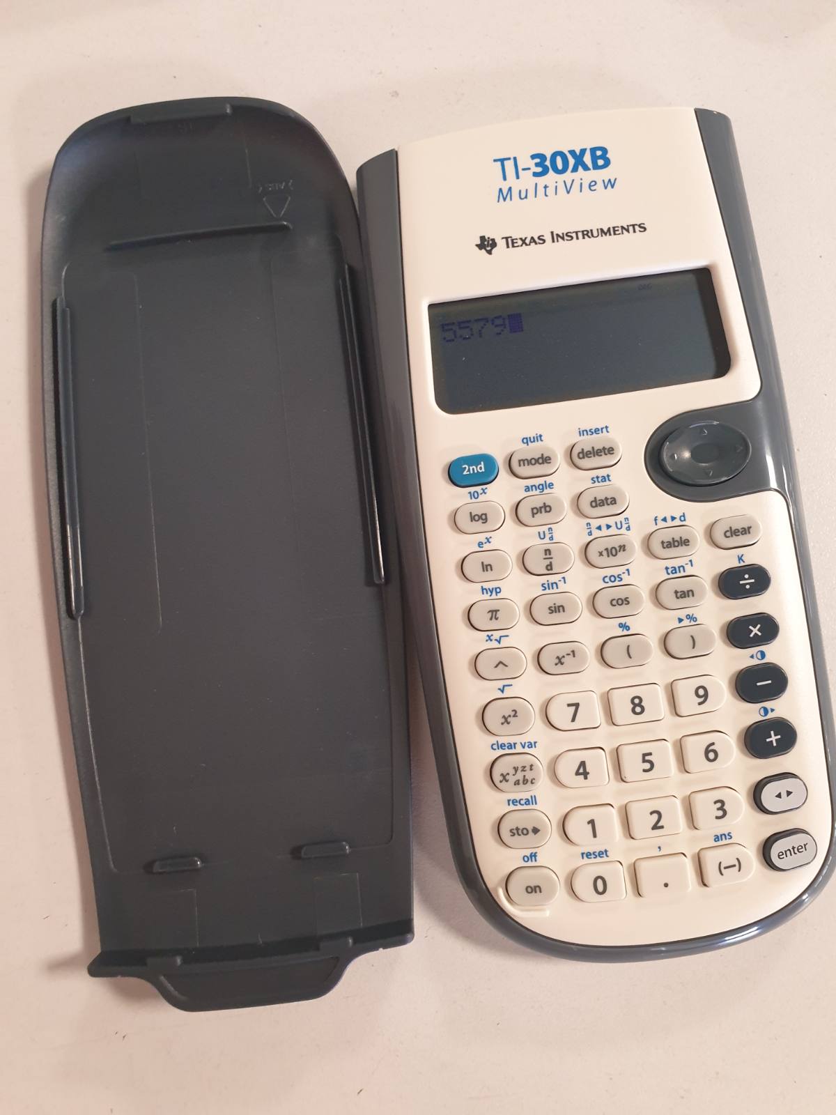 273437 - TEXAS INSTRUMENTS Kalkulator Shkencor Multiview TI-30XB, Gri, i Bardhë
