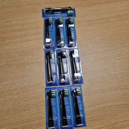 316123 - ORAL-B Koka Furçash Zëvendësuese Pro Cross Action, të Zeza, Pako me 10 Koka Furçash Dhëmbësh