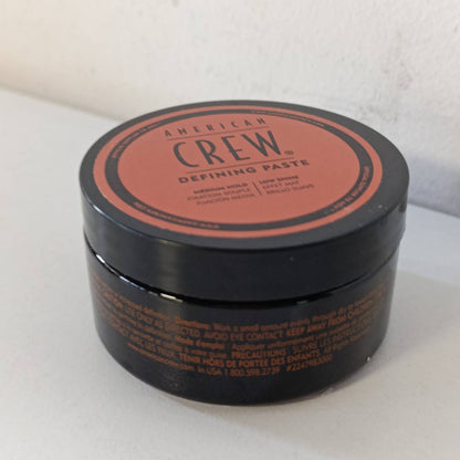317911 - AMERICAN CREW Pastë Definuese, Dyllë për Flokë për Burra, Mbajtje e Mesme, Shkëlqim Natyral, 85g