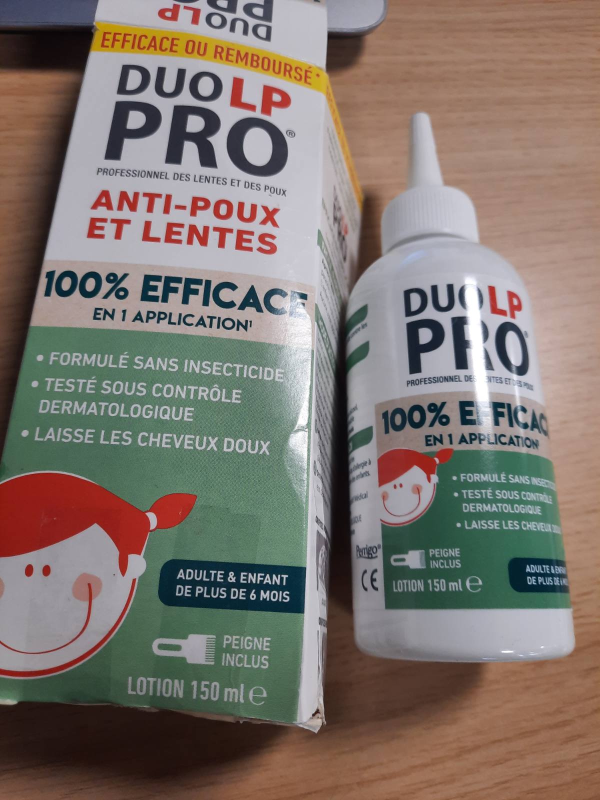 317455 - DUO LP PRO Locion Kundër Morrave dhe Thithjeve, losion 100% efektiv, 150 ml, përfshin krehër kundër morrave me dhëmbë të hollë, tolerancë e lartë dhe pa insekticide, për fëmijë nga 6 muajsh