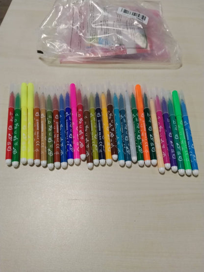 320622 - STABILO Trio AZ - Shënjues ngjyrosës - Kuti kartoni x 30 shënjues me majë të mesme - 5 shënjues fluoreshent
