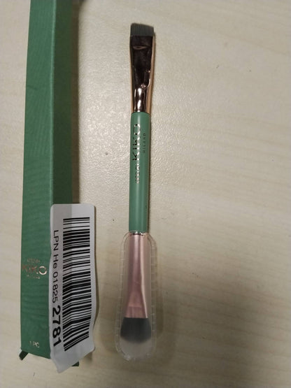 317780 - KIKO Milano Kind by KIKO Double Eye Brush 01, Furçë e dyfishtë për hijen e syve