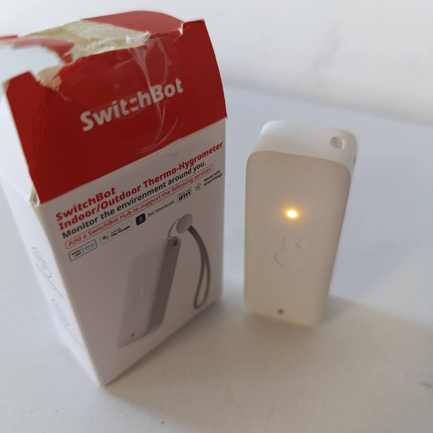 322515 - SWITCHBOT Termometër higrometër IP65 për brenda dhe jashtë, termometër Bluetooth me sensor pikë vese/VPD/lagështi absolute