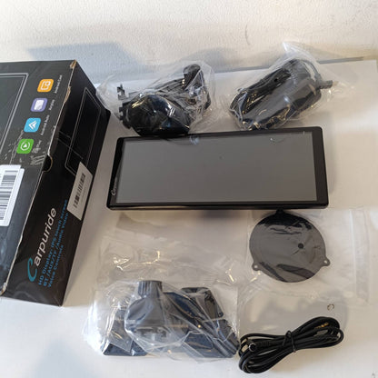 276276 - RADIO PORTATIVE PA TEL PËR MAKINË CARPURIDE V92 ME CARPLAY DHE ANDROID AUTO, RADIO ME EKRAN ME PREKJE HD 10.26 INÇ 1080P ME BT 5.0, MONTIM ME LIDHJE PASQYRE PËR PANELIN E KAMIONIT/RV-SË