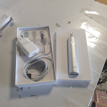 315208 - ve Pioneer Sonic, furçë dhëmbësh elektrike, lëkundje 60°, jetëgjatësi baterie 45 ditë, 3 koka furçe, IPX7, aliazh alumini