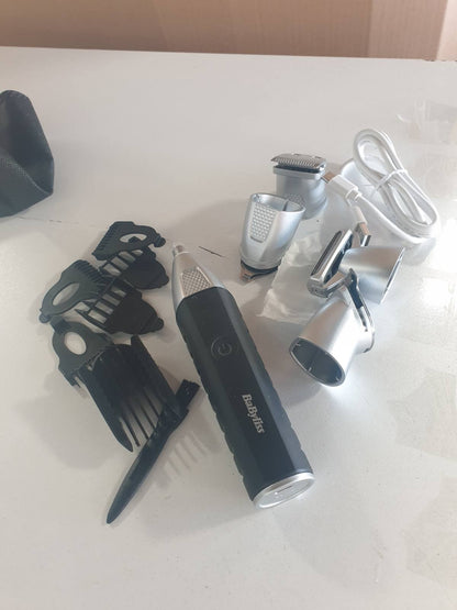 315423 - Lithium Power 11-në-1 – Makinë shumëfunksionale pa tel, prerëse për mjekër dhe qime hundësh, rezistente ndaj ujit, MT812E