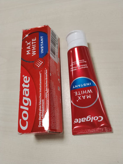 319054 - COLGATE - Pastë dhëmbësh Max White Instant, Tub 75ml