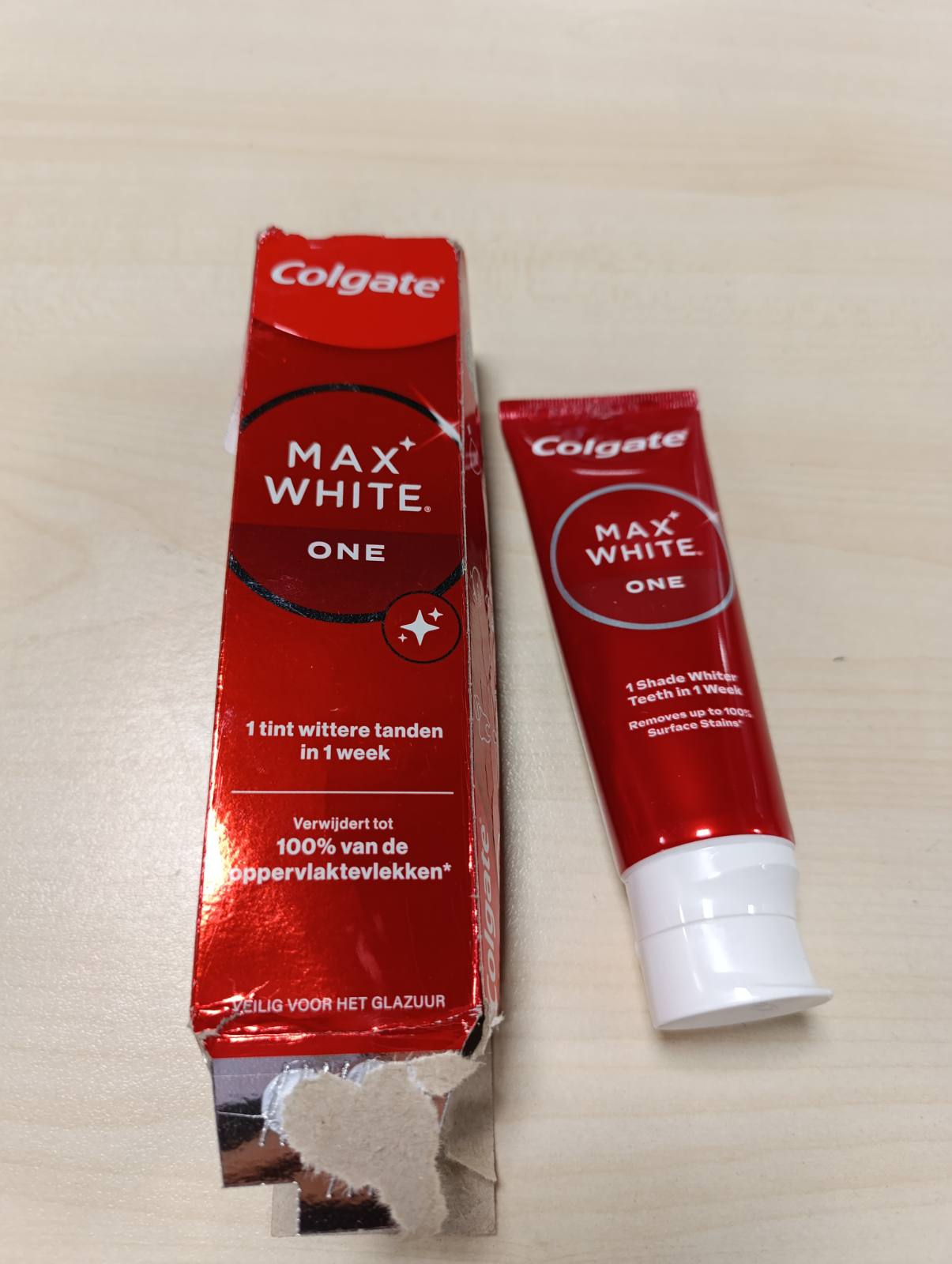 319098 - COLGATE Pastë dhëmbësh zbardhuese Max White One 75 ml - Heq deri në 100% të njollave sipërfaqësore
