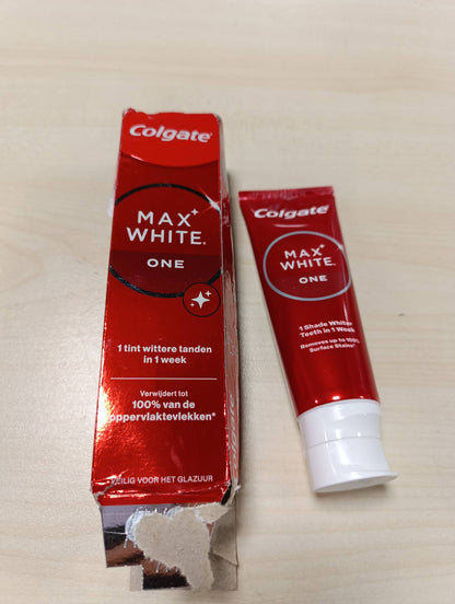 319098 - COLGATE Pastë dhëmbësh zbardhuese Max White One 75 ml - Heq deri në 100% të njollave sipërfaqësore