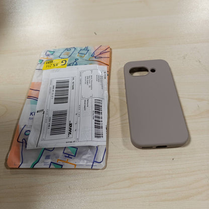 277198 - KWMOBILE Mbrojtëse për Google Pixel 9a, Silikoni, Karikim pa tel, Ngjyrë bezhë