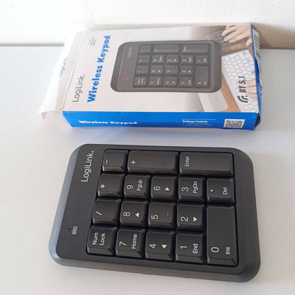 277051 - LogiLink ID0201 Tastierë pa tel (Bluetooth V5.1), e zezë