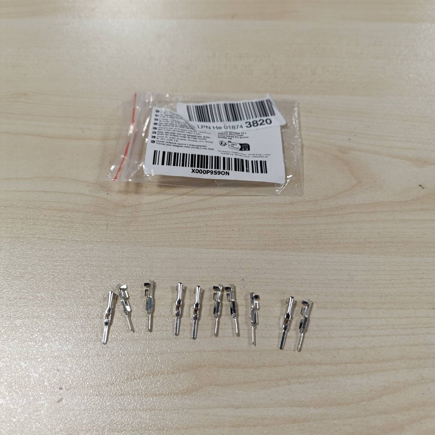 269590 - Pako me 10 lidhës mashkull/femër Mini ISO mashkull Micro Timer Crimp